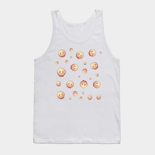 Radiant Smiles: Captivating Faces of Joy Tank Top